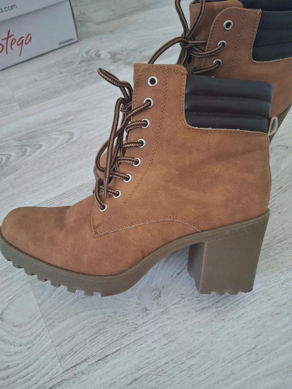 🤎 zapatos/Botines mujer camel/marrón con tacón – Talla 40 🤎 – photo 8